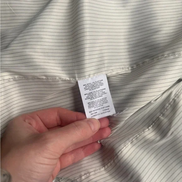 J Crew Women’s Camel Brown Stand Collar Regent Wool Blazer Jacket - Size 2 - Picture 7 of 9